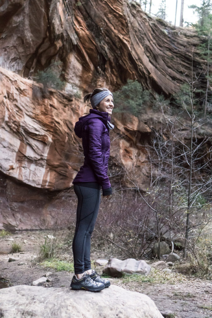 Lululemon cold weather hiking outfit