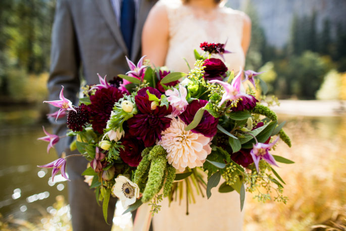 Yosemite elopement | Ha Rue Floral Design | Carl Zoch Photography