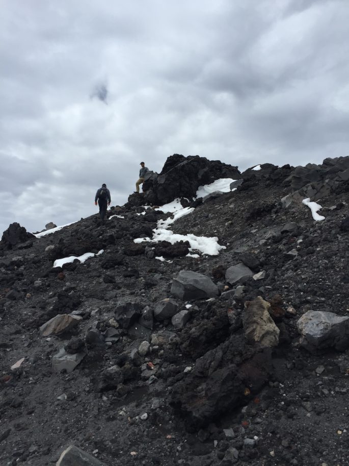 Climb up Mt Ngauruhoe lava flow