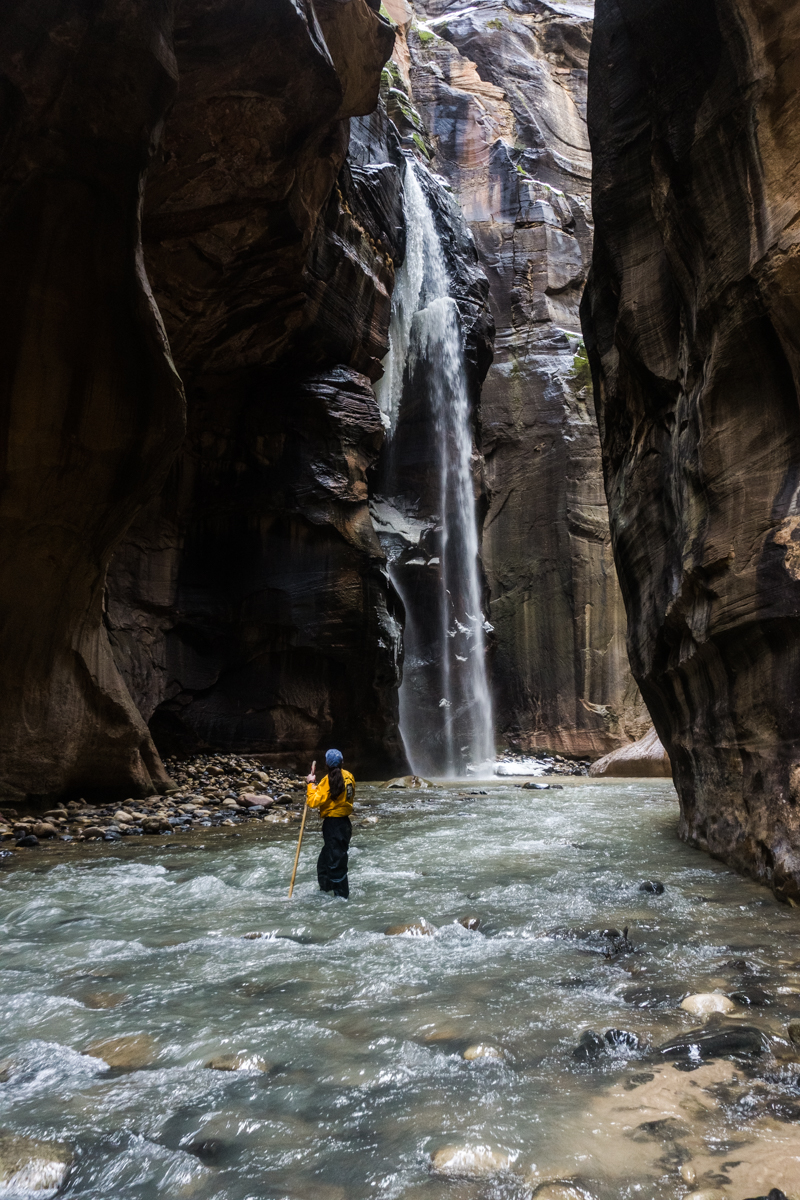 Hiking The Narrows at Zion in the Winter Agent Athletica