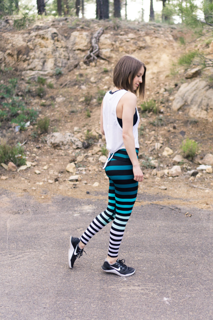 K-Deer Caroline Stripe Leggings - Agent Athletica