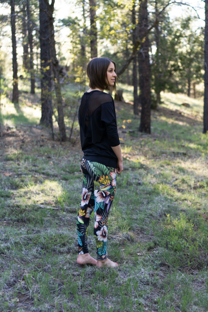 Alala tranquility tunic + Werkshop floral nights