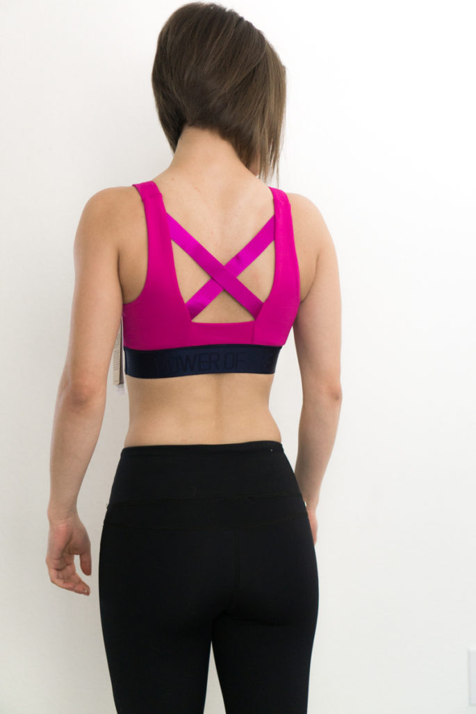 NWOT Athleta Electric Geo Triple Dare Bra SIZE S v714