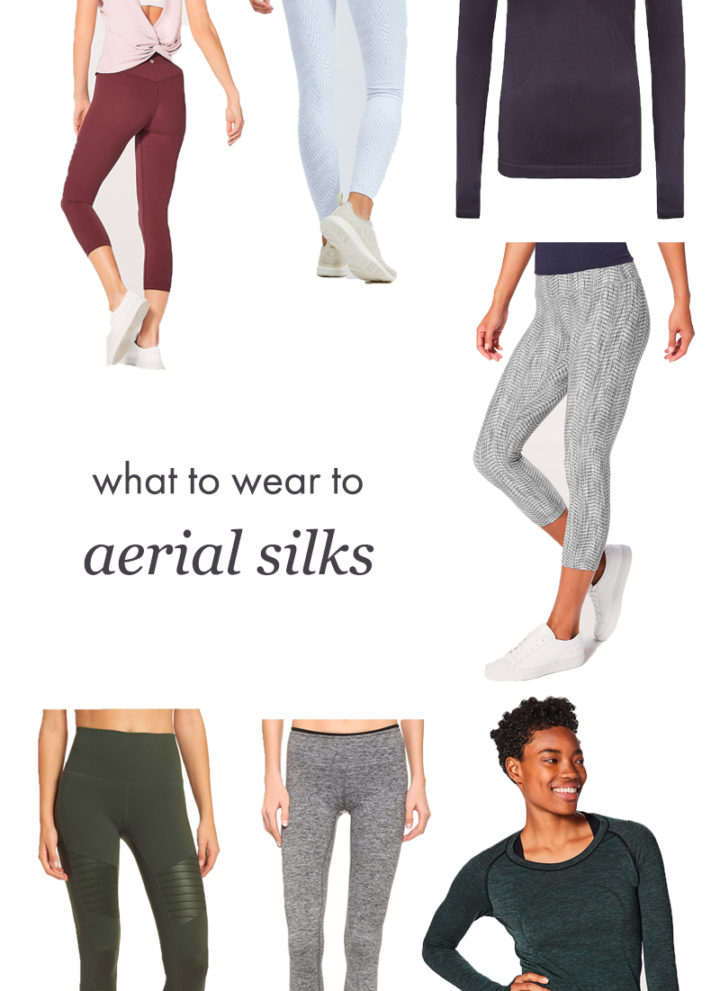 What to wear to your first aerial silks class