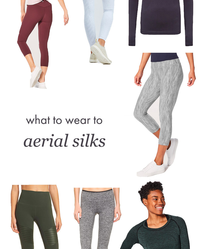 What to wear to your first aerial silks class