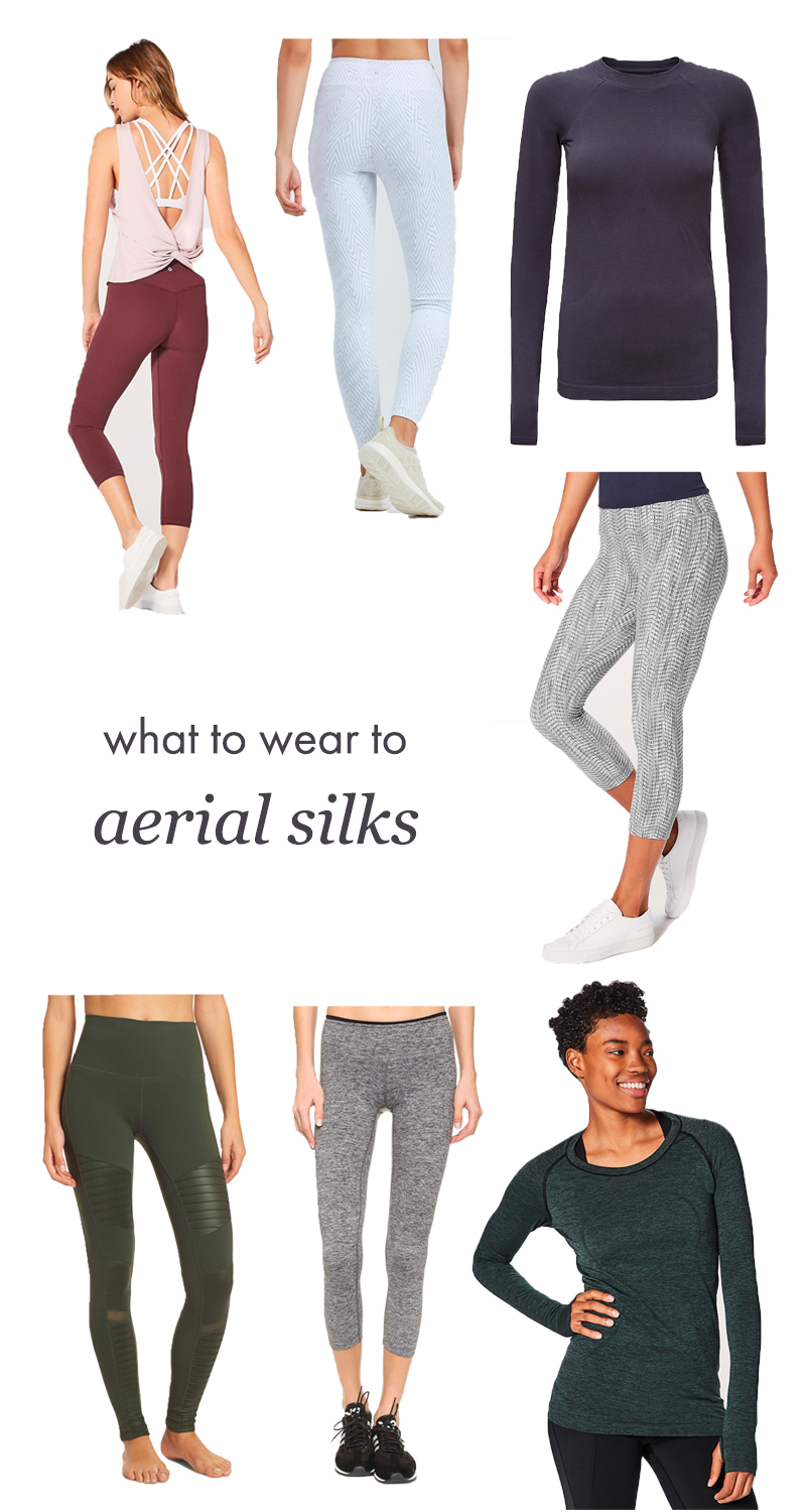 What to wear to an aerial silks class