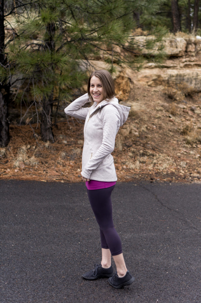 Fit Review Friday! Store Try Ons Sleek City Jacket, Softstreme Hoodie,  Athleta Alpine Wrap Sweater