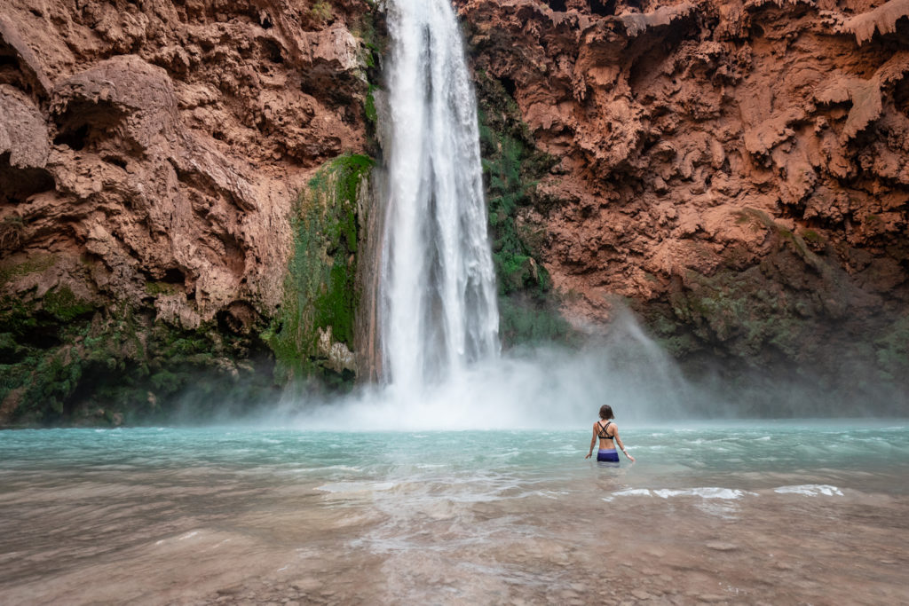 Havasupai in October: Mooney Falls