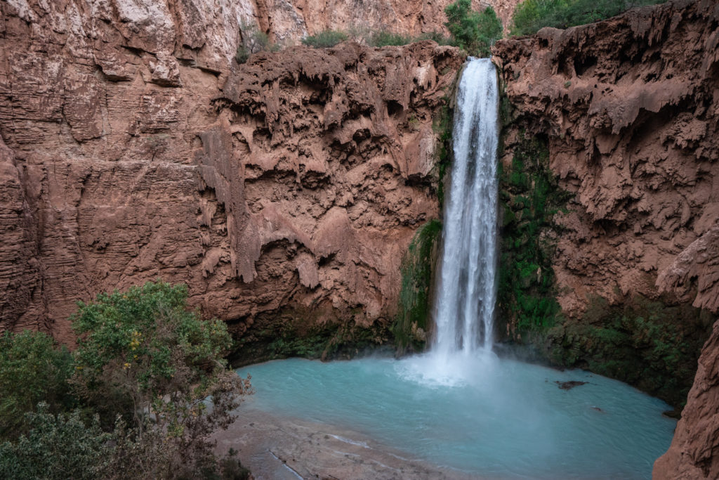 Havasupai in October: Mooney Falls