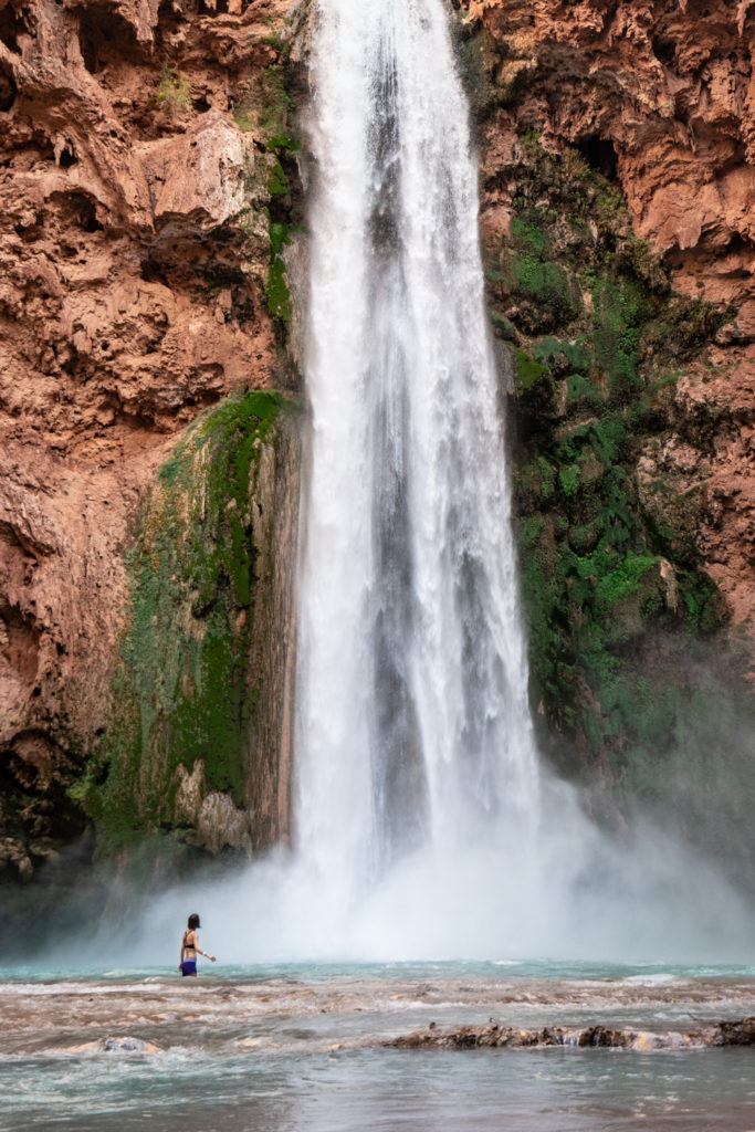 Havasupai in October: Mooney Falls