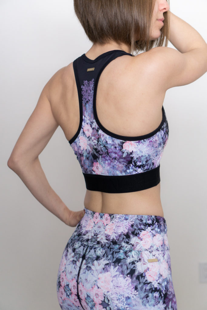 The Narla LEATHER Look Sports Bra – The Gym Wear Boutique