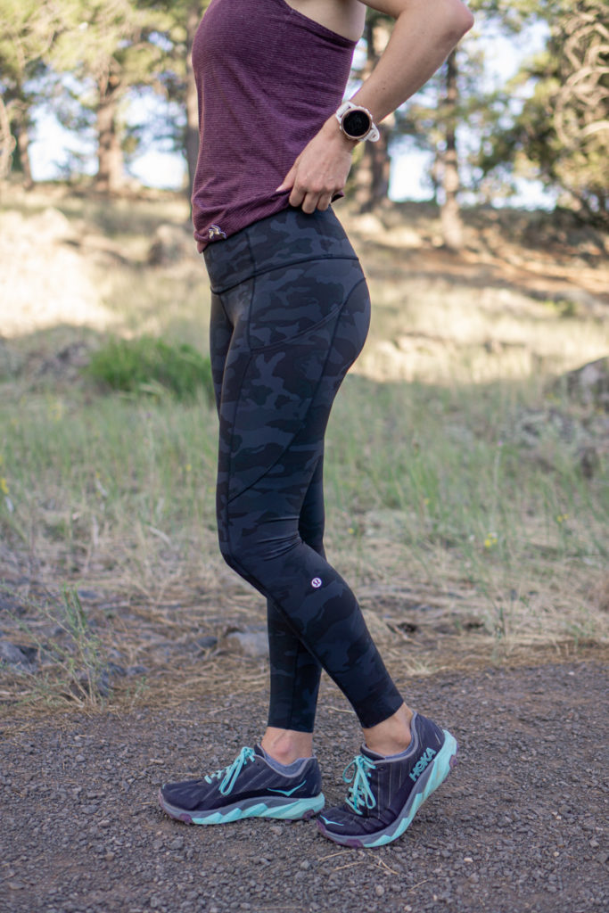 Lululemon camo fast and free tights review