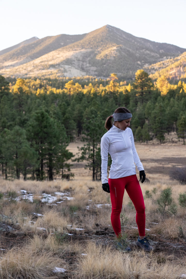 Athleta cold weather training outfit