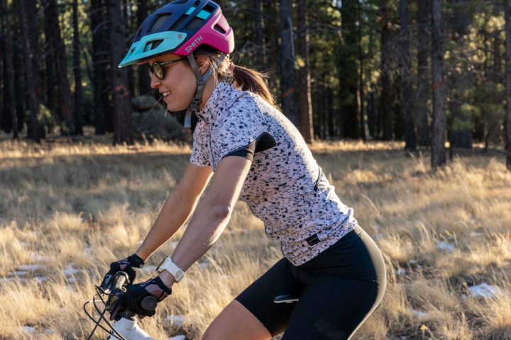 Mountain biking outfit for women