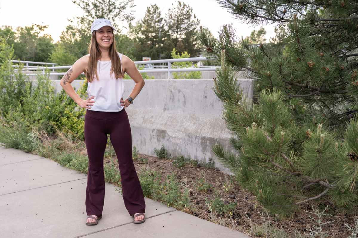 Lululemon Super-High Groove Flared Pant Review (for Petites) - Agent  Athletica