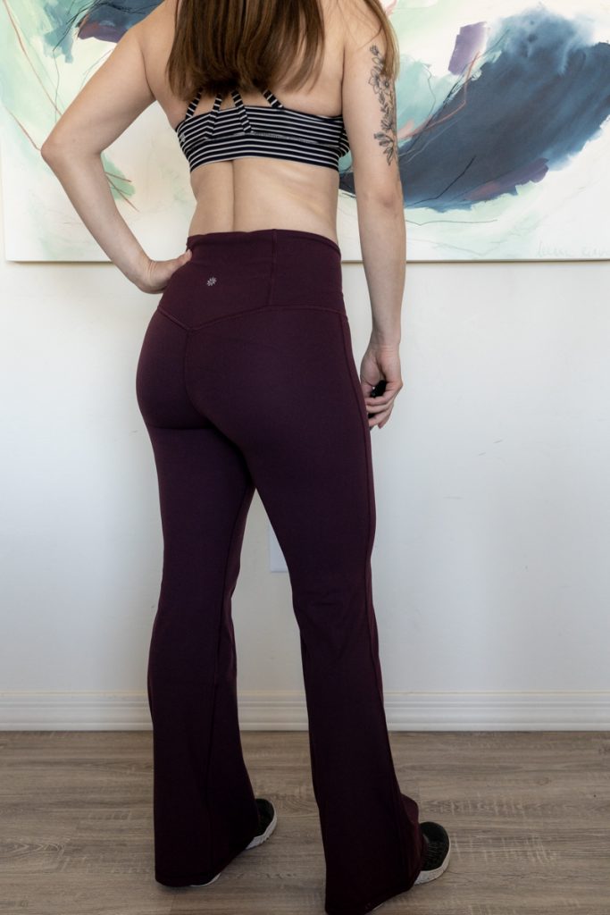 Smooth-fit pull-on pant and Align mini-flare review and comparison with  Lululemon and Athleta flares (long review and measurements in comments) :  r/lululemon