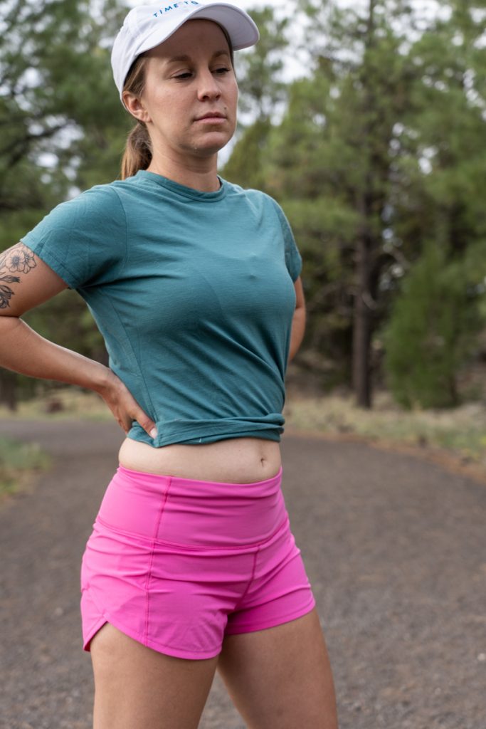 Lululemon high-rise 2.5" speed up shorts review