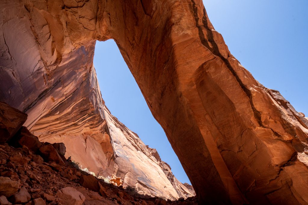 Wrather Arch side hike: Paria Canyon backpacking