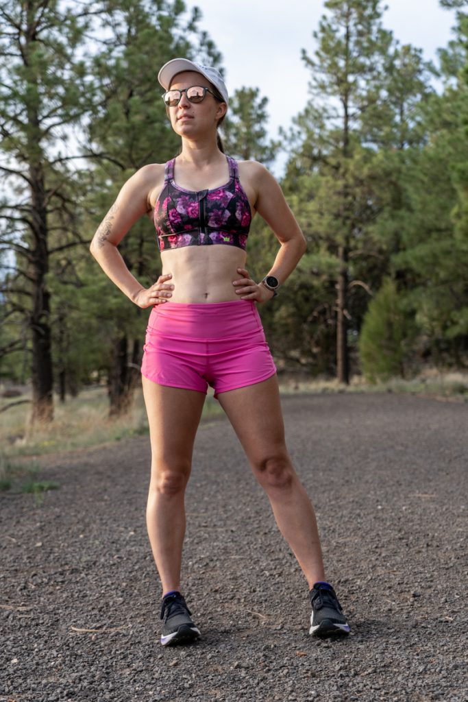 High support sports bra for runner: SheFit Ultimate bra