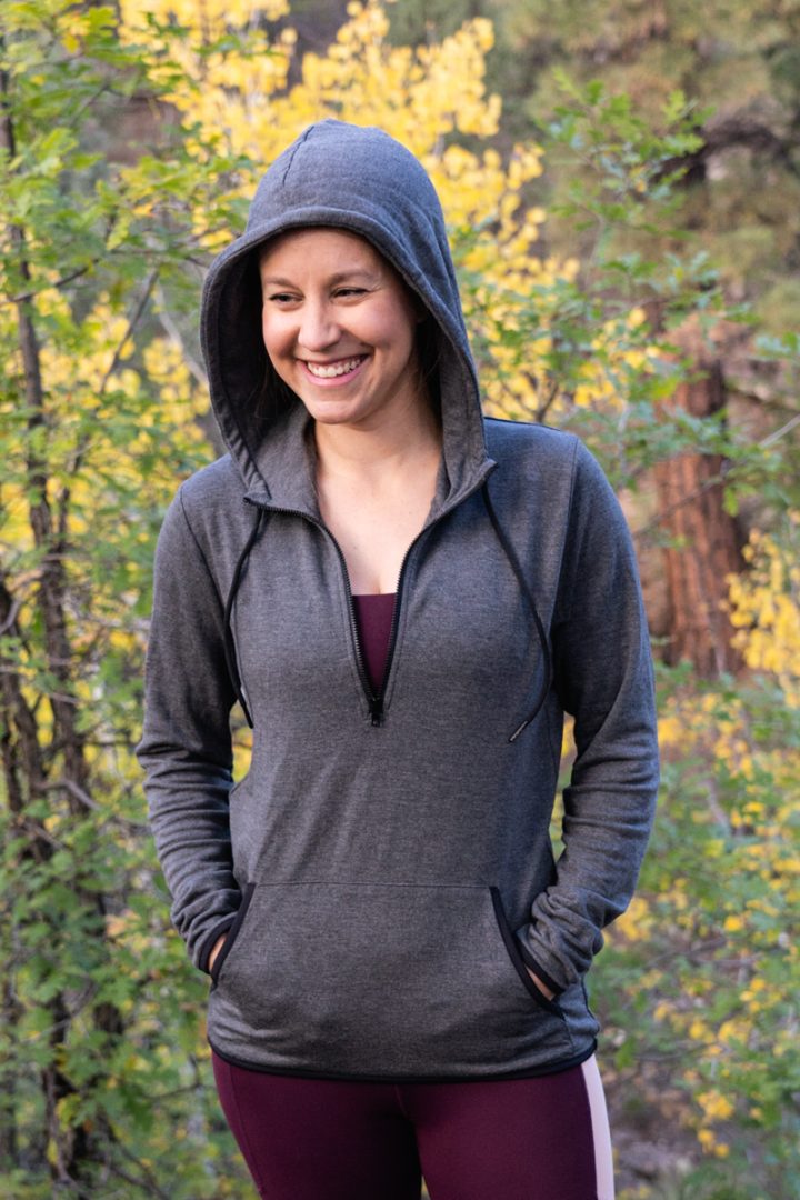 Threads 4 Thought Kyanna half zip hoodie review