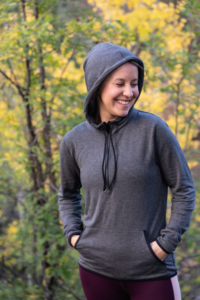 Threads 4 Thought Kyanna half zip hoodie review