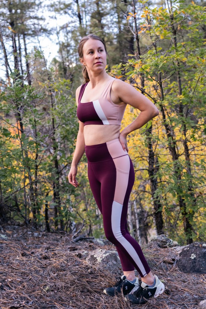 Threads 4 Thought review: Saskia colorblock leggings and Joanne bra